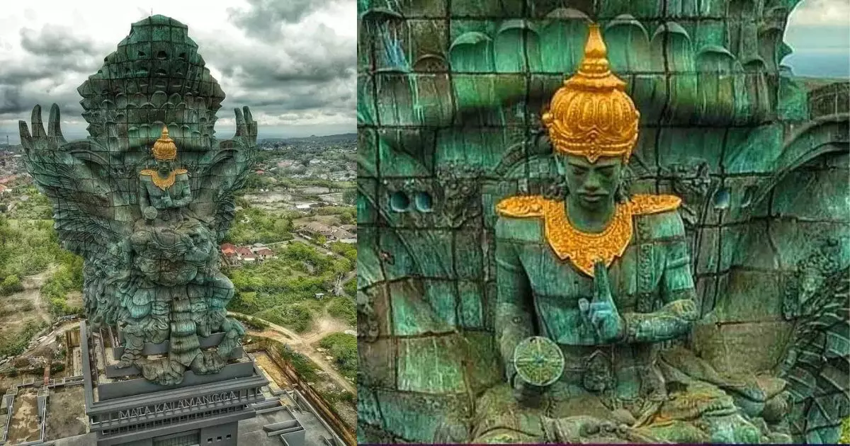 दुनिया की सबसे बड़ी मूर्ति: इस मुस्लिम देश ने अपने यहां बनवाई विष्णु भगवान की सबसे बड़ी प्रतिमा, 28 साल पुराना बनाने में लगे 800 करोड़