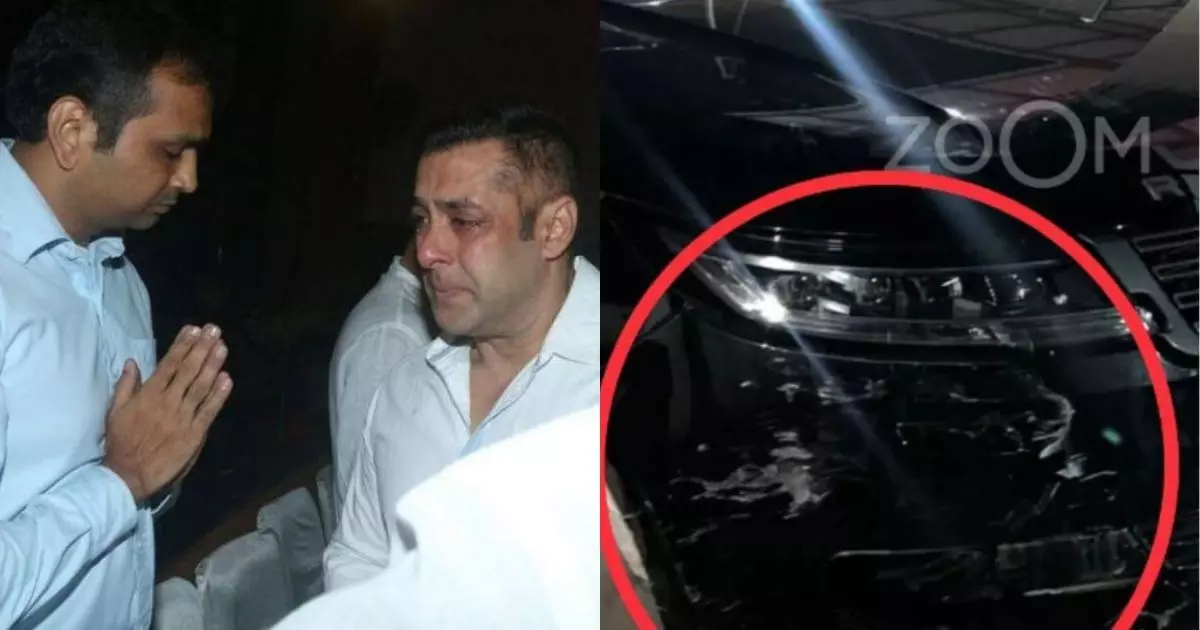 हादसे का शिकार हुई सलमान खान की कार, सिर और दाएं पैर में चोटें आईं, जानिए पूरा मामला